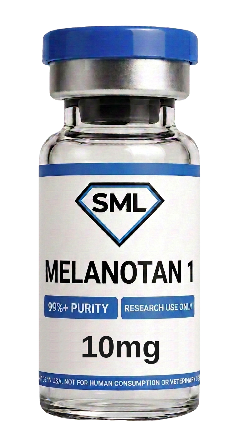 Melanotan 1 research peptide vial