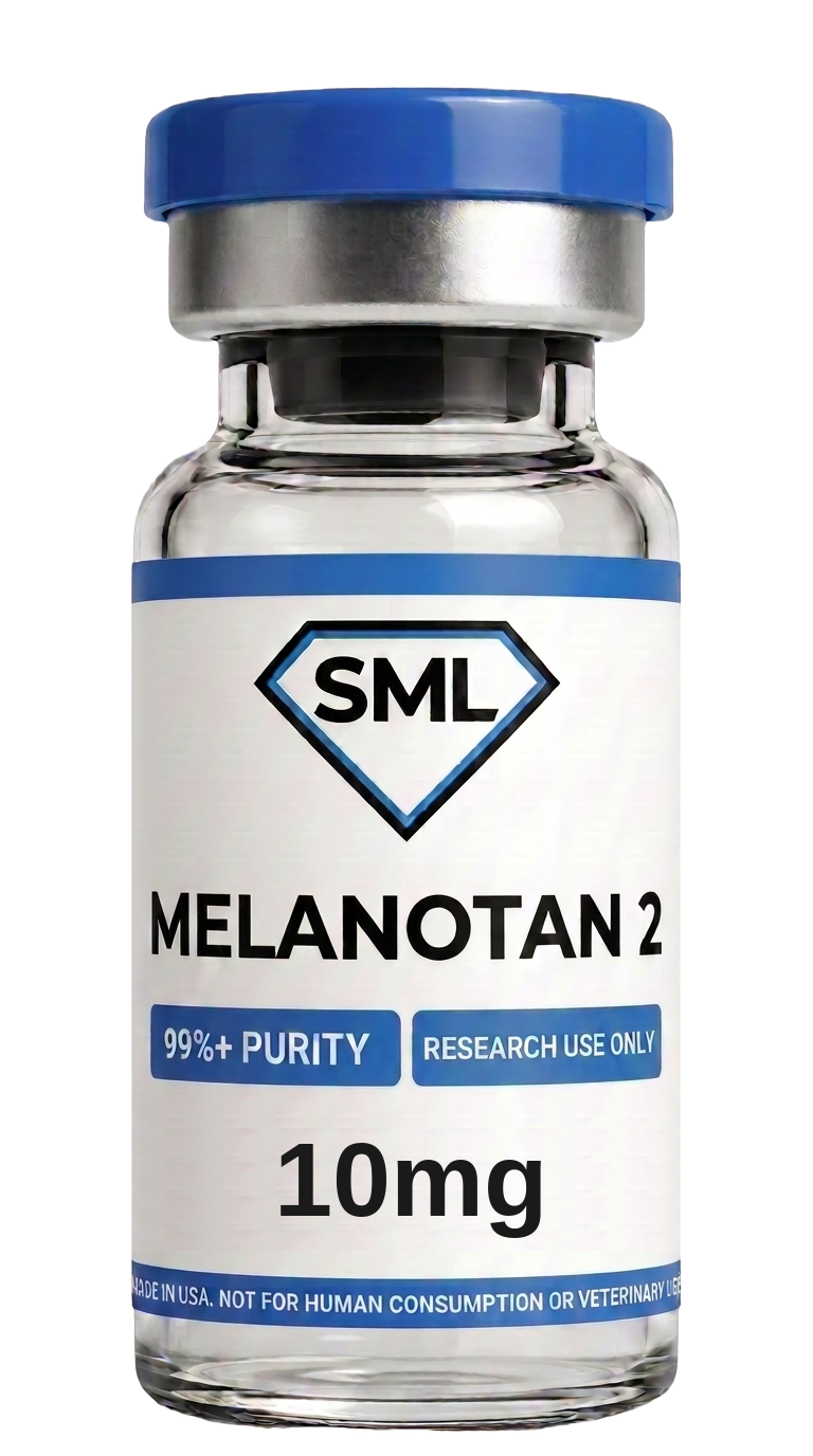 Melanotan 2 research peptide vial