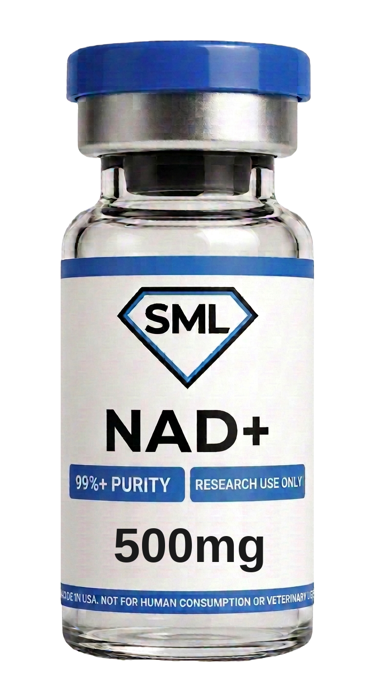 NAD+ research peptide vial