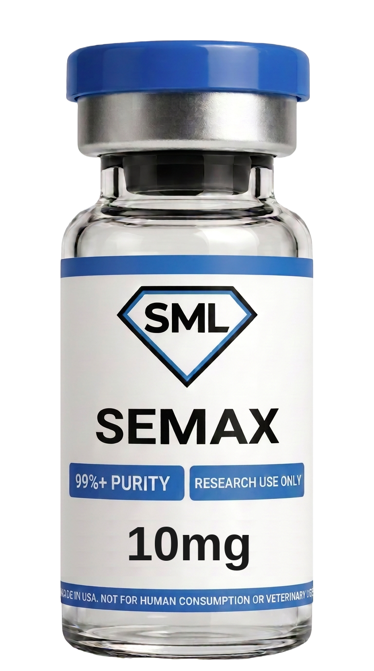 Semax research peptide vial